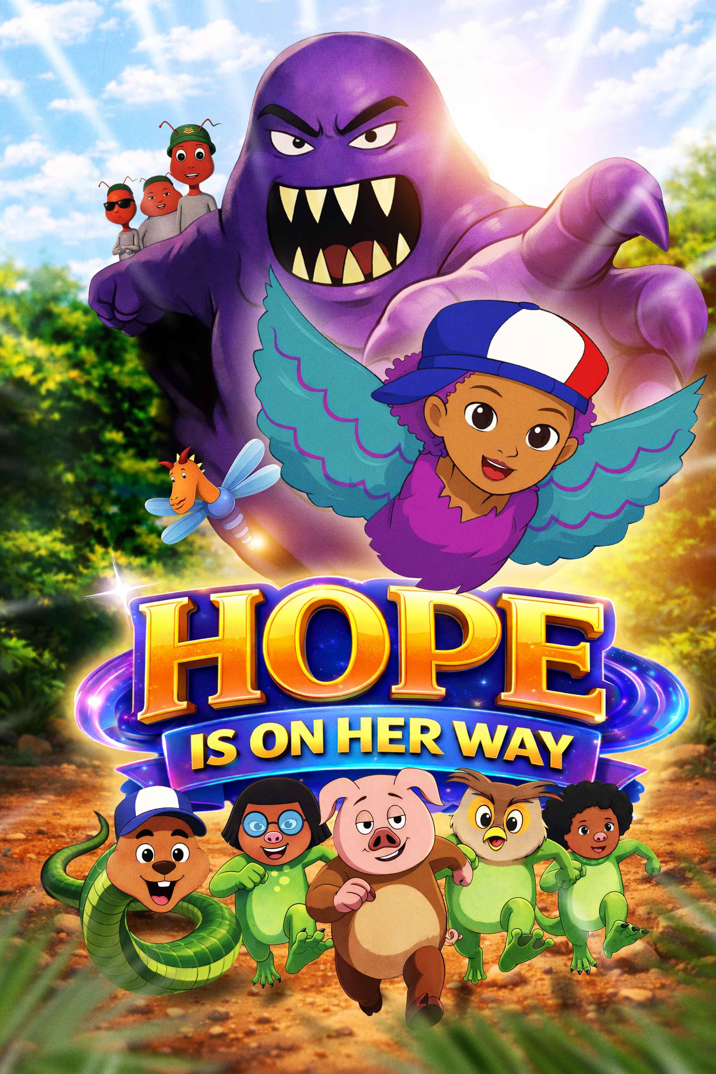 Hope is on Her Way POSTER